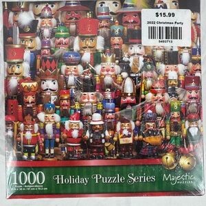 SEALED! Majestic Puzzles by Springbok “2022 Nutcracker Christmas Party” Puzzle